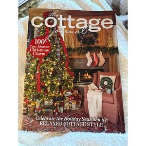 Winter 2022 Cottage‎ Journal Magazine Christmas Design Decor Decorating Charm